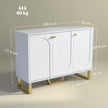 3-door arched sideboard – image 3