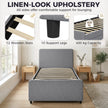 Single trundle bed – image 6