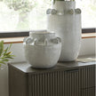 Dara medium vase on a sideboard, shown with the large size sold separately
