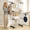 Folding clothes drying rack – image 2