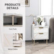 Marble-effect bedside table – image 7