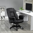 Faux leather executive office chair – image 2