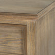 close-up of the top edge and wood grain