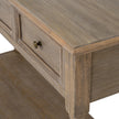 Close-up of a drawer and knob