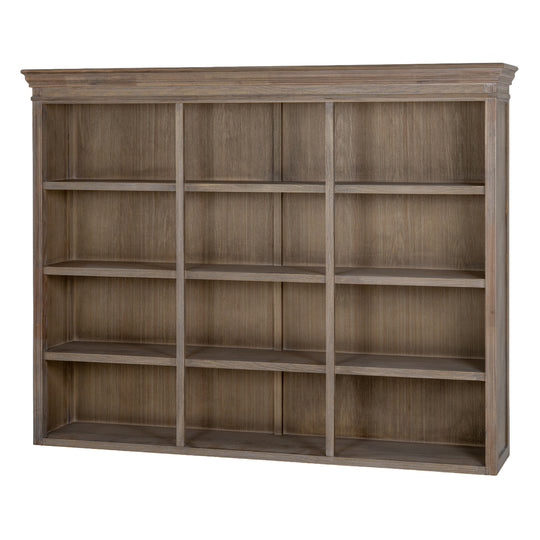 Delphine 3-shelf dresser top on its own, front view