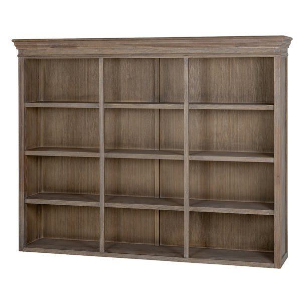 Delphine 3-shelf dresser top on its own, front view