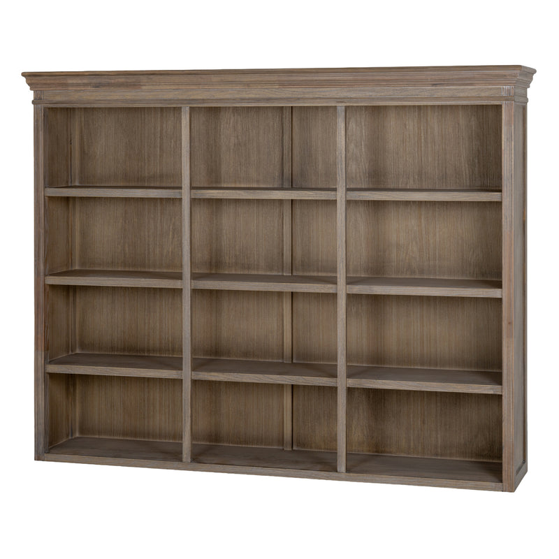 Delphine 3-shelf dresser top on its own, front view