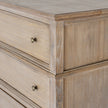 close-up of the cornice and drawer corners