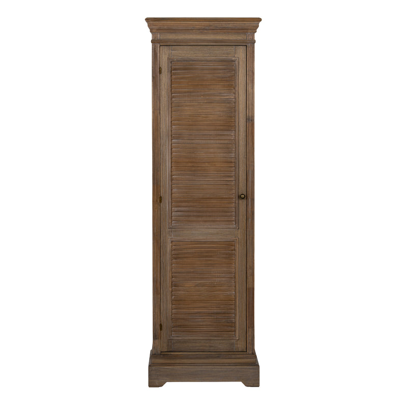 Delphine tall cabinet, straight front view