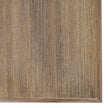 Close-up of the weathered wood grain on the seat