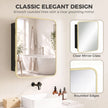 Natural wood mirror cabinet – image 7