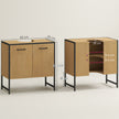Natural under sink vanity unit – image 3