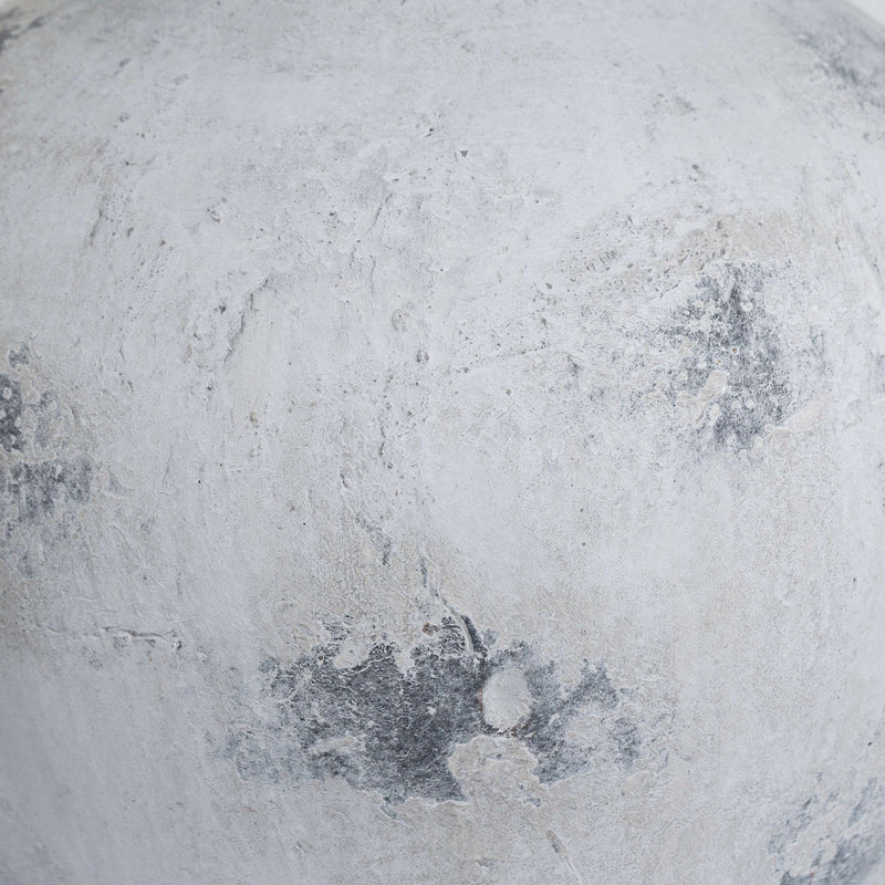 Close-up of the weathered antique white texture