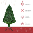 4ft fibre optic Christmas tree with star topper – image 4