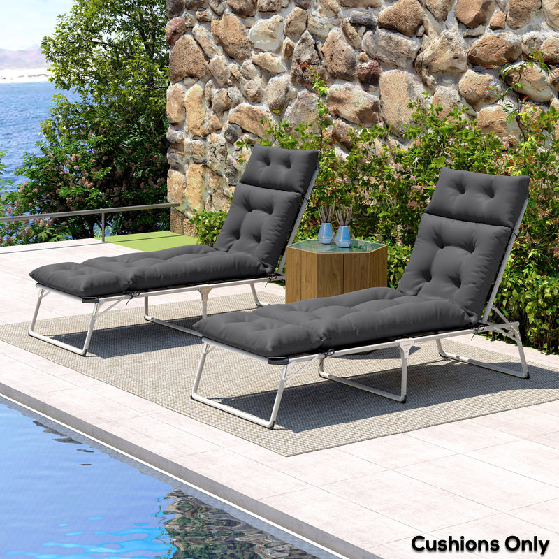 Sun lounger cushions set of 2 – image 8