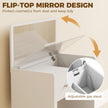 Flip-top dressing table with stool – image 5