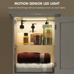 Tall bathroom cabinet with sensor lights – image 4