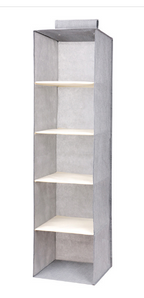 Hanging Storage Bag for Closet Organizer and Hangers