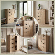 4-drawer storage cabinet – image 8