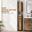 Slim industrial tall cabinet – image 4