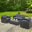 4-piece rattan sofa set – image 10