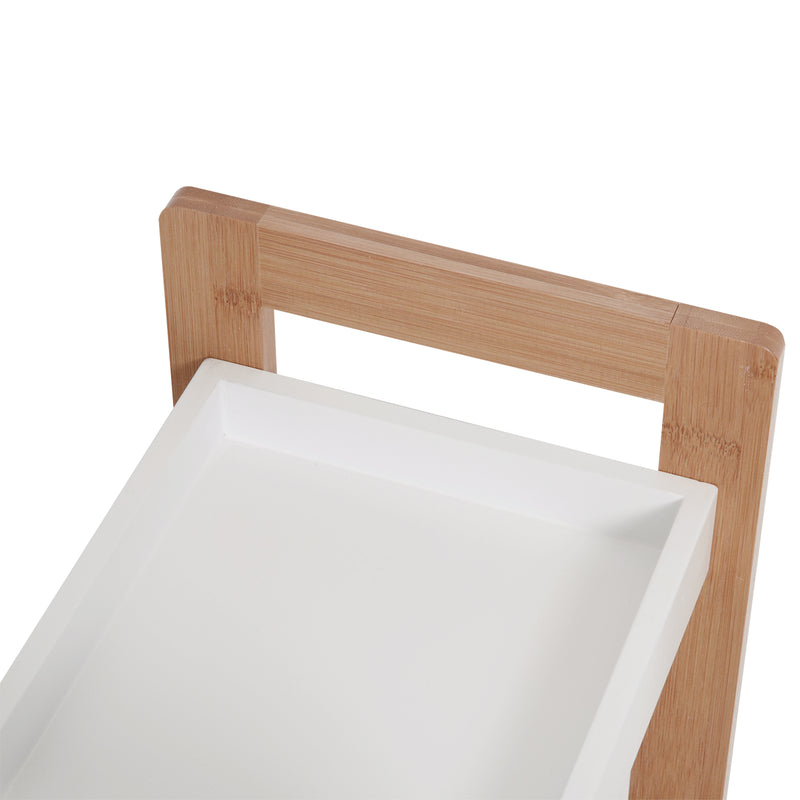 3-tier bamboo shelf unit – image 8