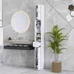 Narrow 178 cm bathroom cabinet – image 8