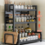 Multi-Functional Kitchen Spice Rack with Knife Holder