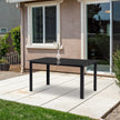 6-seater glass garden table – image 10