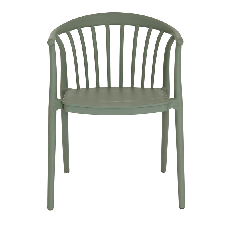 Echo French grey chair from the front