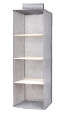 Hanging Storage Bag for Closet Organizer and Hangers