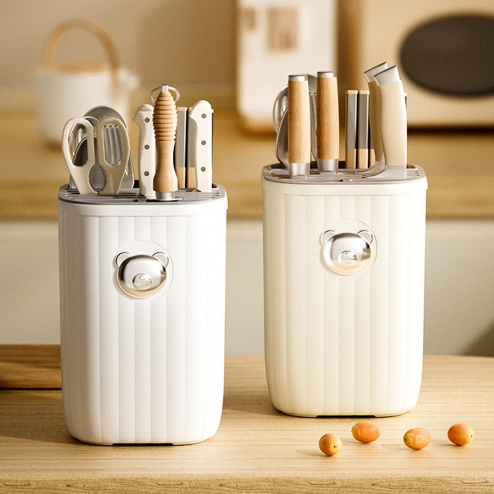 Universal Knife Block Holder Kitchen Knife Organizer Rack Knife Storage Stand