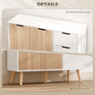Natural wood Scandi sideboard – image 6