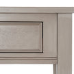 Panelled drawer front close-up