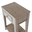 Emile side table from above at an angle