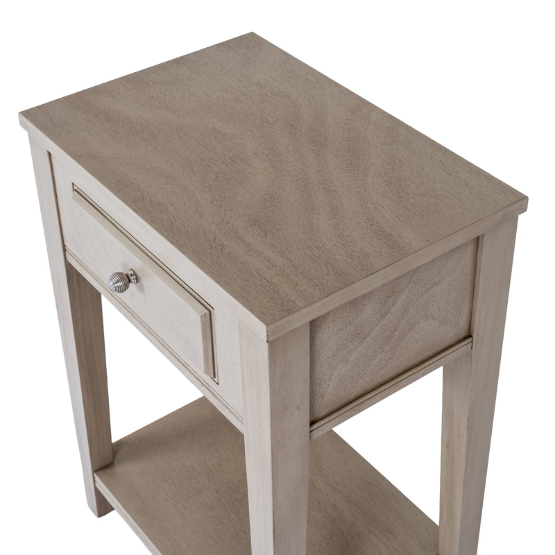 Emile side table from above at an angle