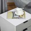 Chevron bedside cabinet – image 7