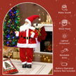 Animated Santa in a festive room