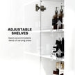 Tall high-gloss bathroom cabinet – image 5
