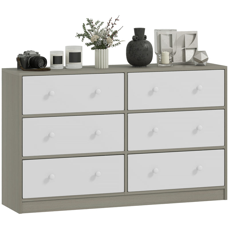 Wide 6-drawer chest of drawers – image 10