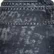 Close-up of the white-washed, distressed finish