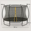 10ft outdoor trampoline – image 3
