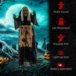 160cm Animated Hunchback Witch with Glowing Eyes & Sound – image 7 of 9