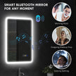 70 x 50 cm LED mirror with Bluetooth – image 5
