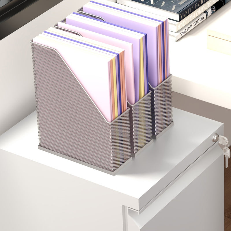 2-drawer metal filing cabinet – image 9