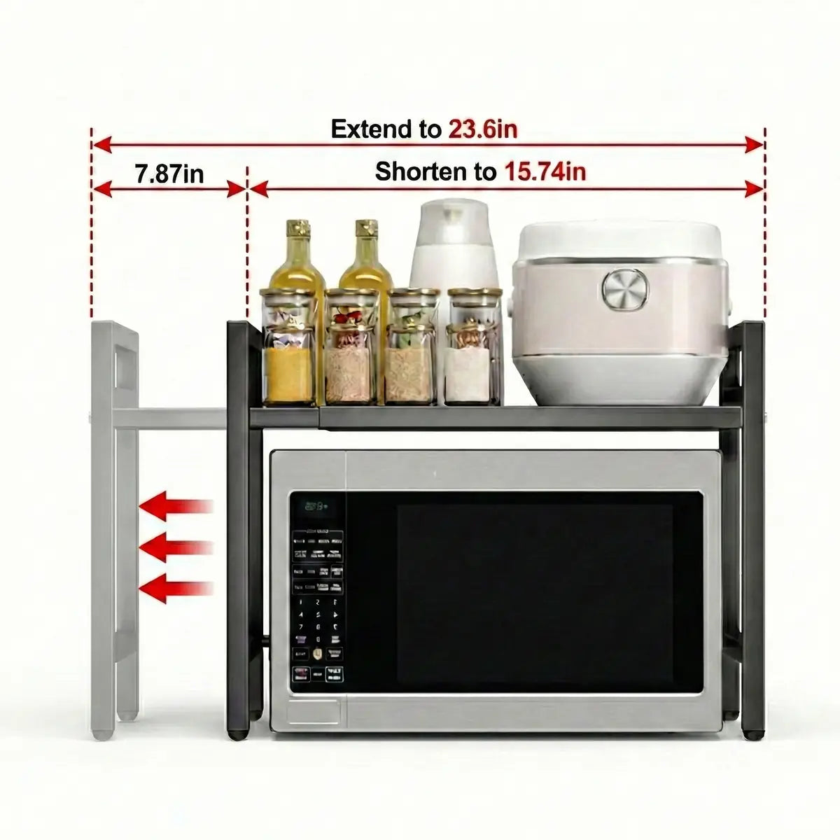 Expandable fit for any counter