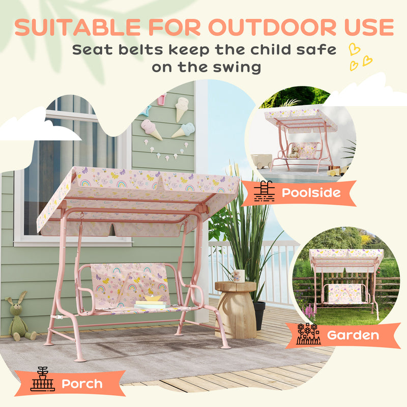 Kids 2-seater swing chair – image 6