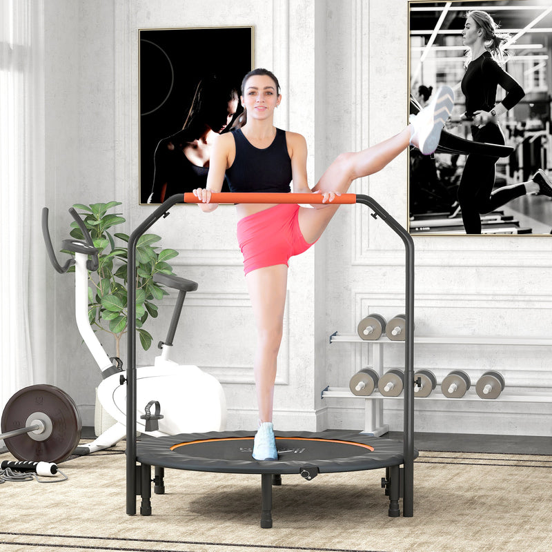48" foldable fitness trampoline – image 2