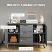 120 cm grey sideboard – image 6