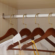 Maple open wardrobe on wheels – image 9
